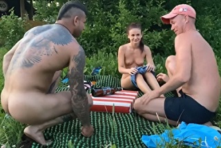 Продула русский секс на природе